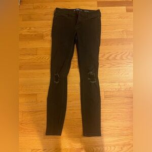 Hollister women’s mid-rise super skinny Hollister classic stretch jeans